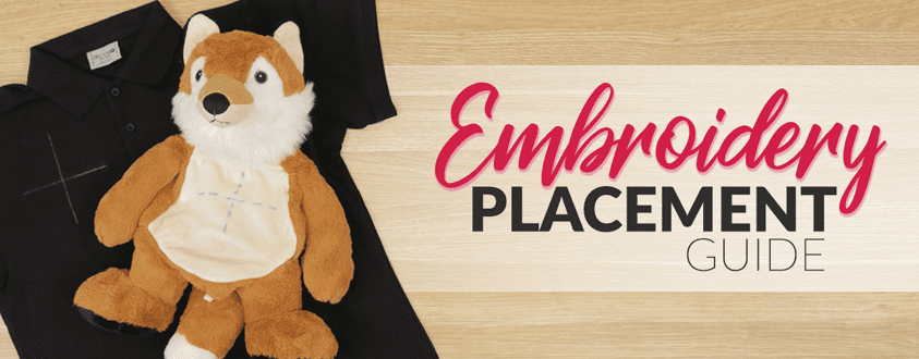 Embroidery Placement | Echidna Sewing