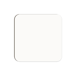 Square Gloss White Blank Coaster