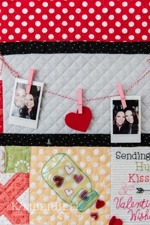 Love Notes Quilt Embellishment Kit, Kimberbell