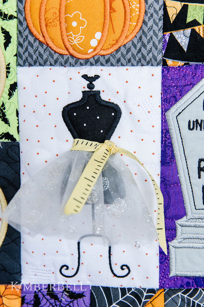 Candy Corn Quilt Shoppe Embellishment Kit Kimberbell