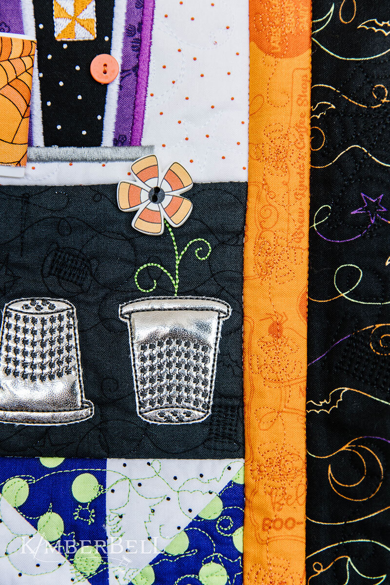 Candy Corn Quilt Shoppe Embellishment Kit Kimberbell