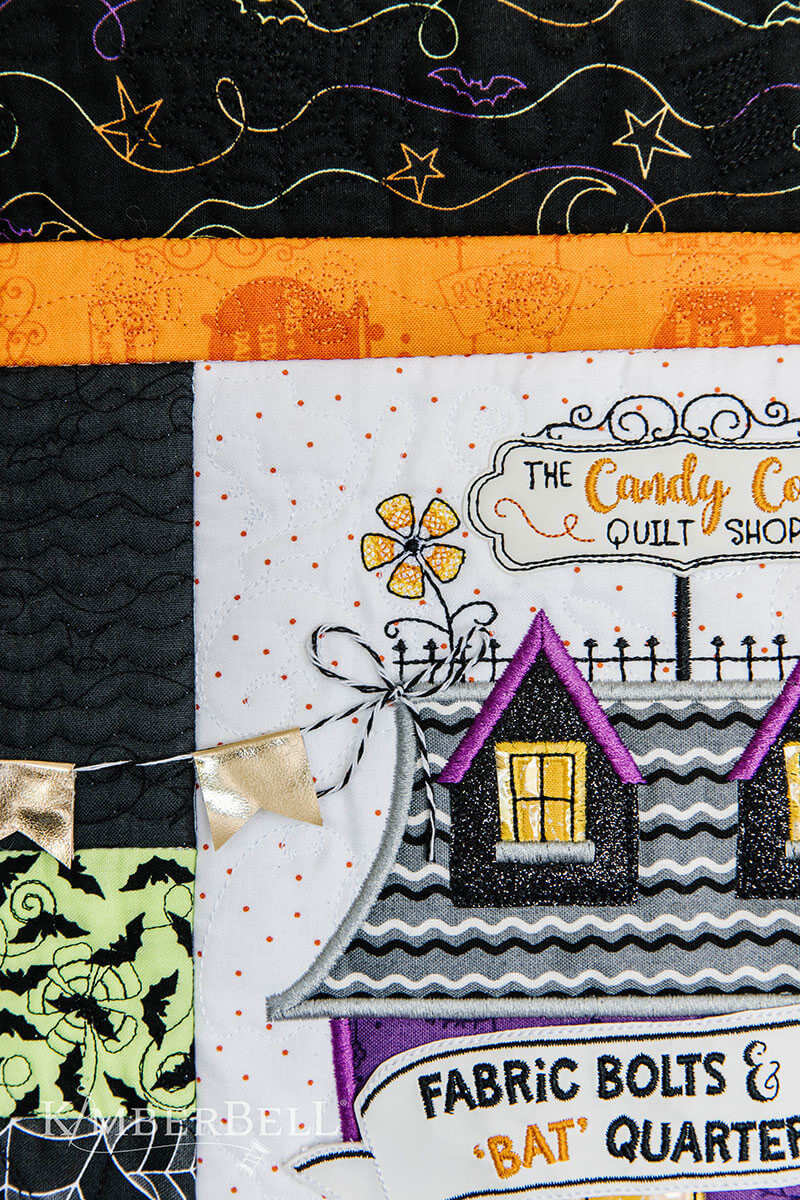 Candy Corn Quilt Shoppe Embellishment Kit Kimberbell