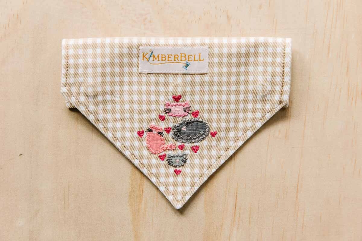 Playful Pet Kerchief Machine Embroidery CD Kimberbell Echidna Sewing