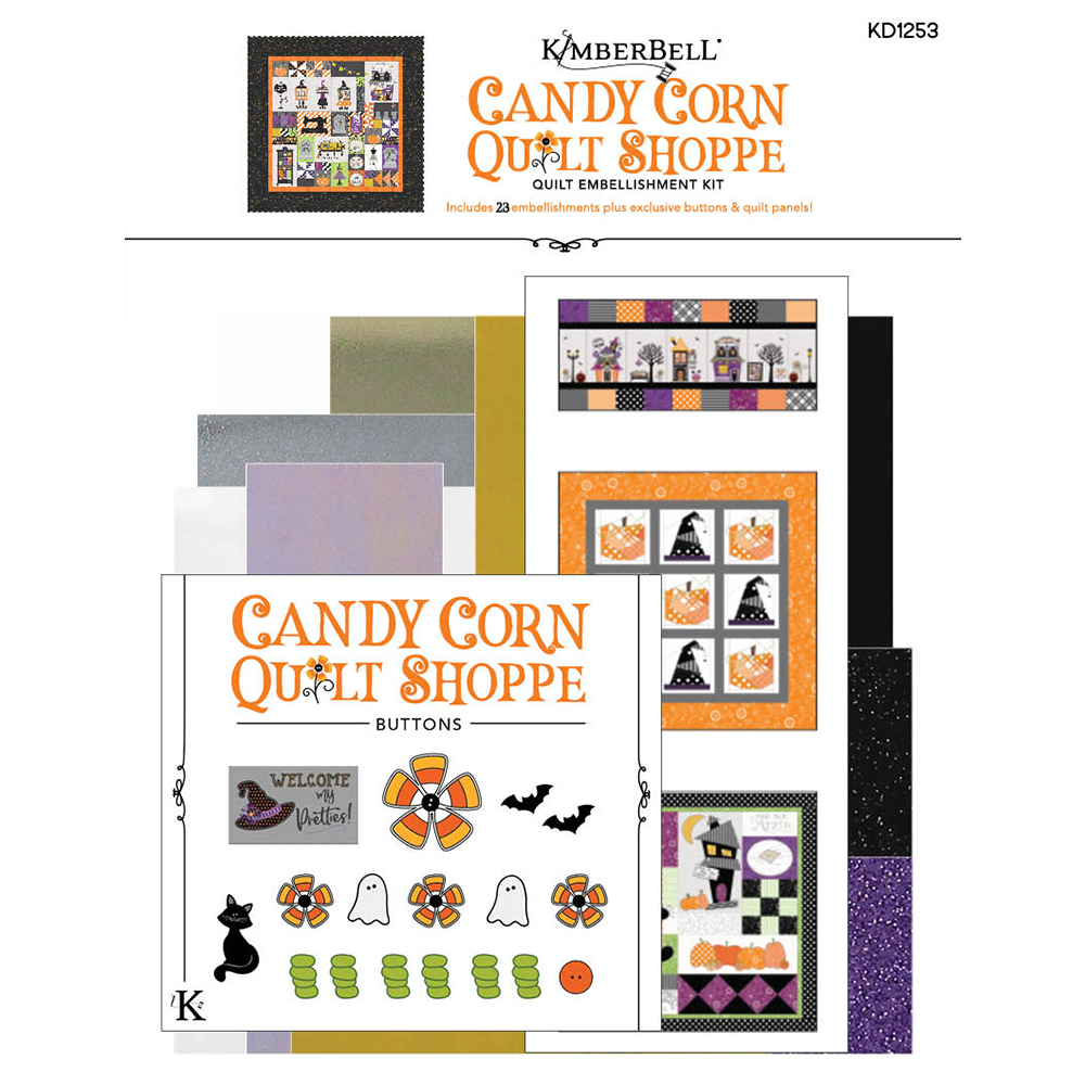 Candy Corn Quilt Shoppe Embellishment Kit Kimberbell