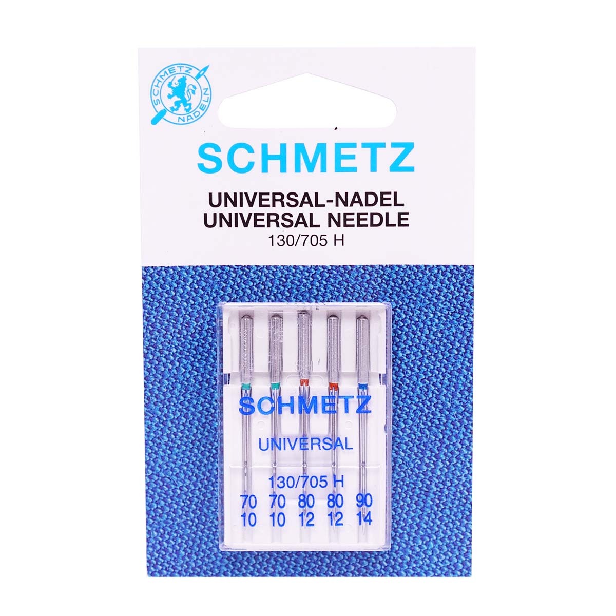  20 Schmetz Universal Sewing Machine Needles - Assorted Sizes -  2 Cards