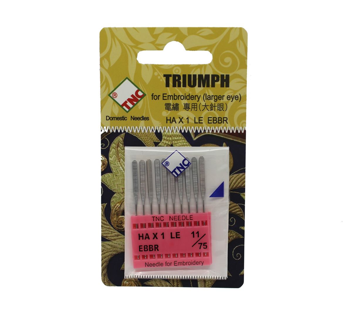 A SAEMB7511 100-Piece 75/11 Embroidery Needles N 