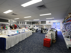 Echidna Sewing Brisbane Showroom