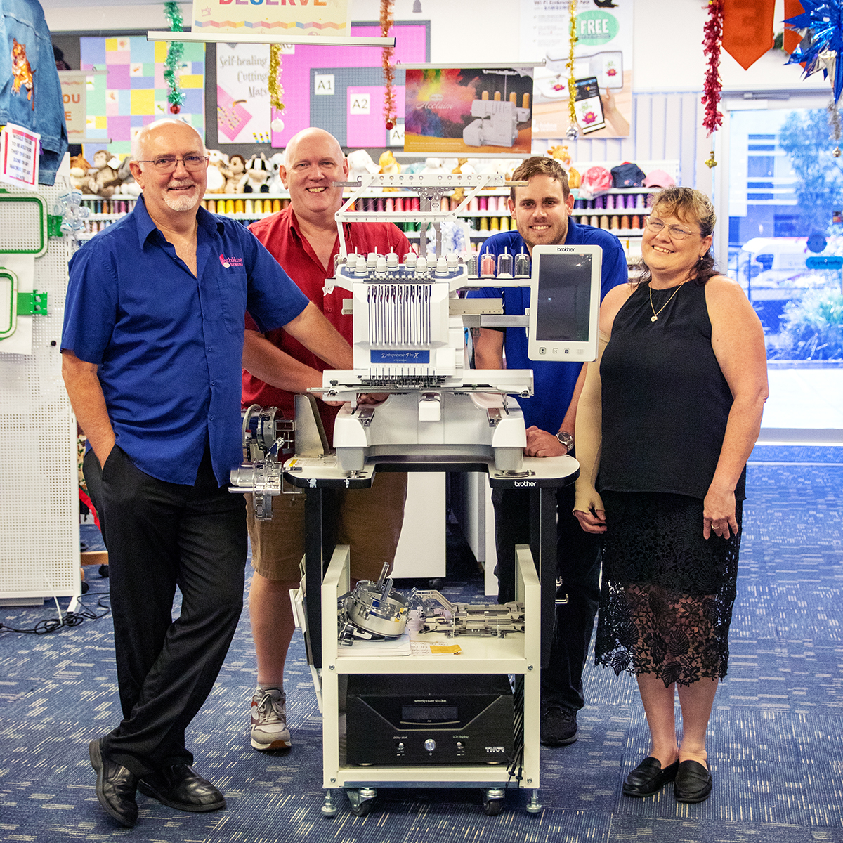 Echidna Sewing Capalaba Sales Team