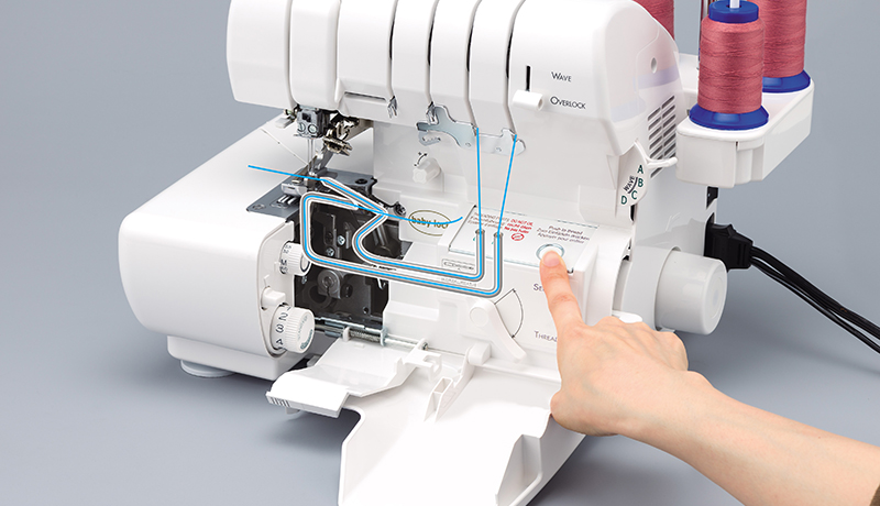 Echidna Sewing Baby Lock Enlighten ExtraordinAir Threading