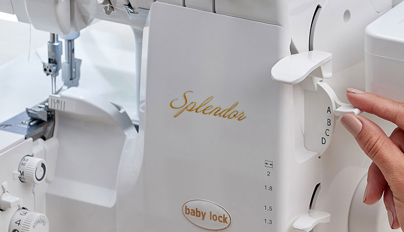 Baby Lock Splendor Automatic Thread Delivery (ATD) System
