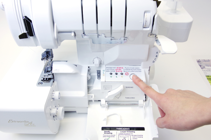 Baby Lock Splendor ExtraordinAir™ Threading System