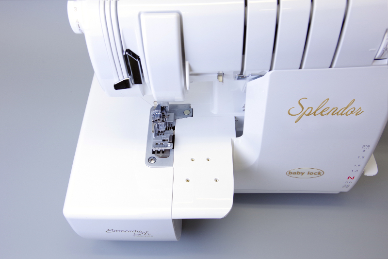 Baby Lock Splendor 4-Hole Sewing Table for Binder Attachments