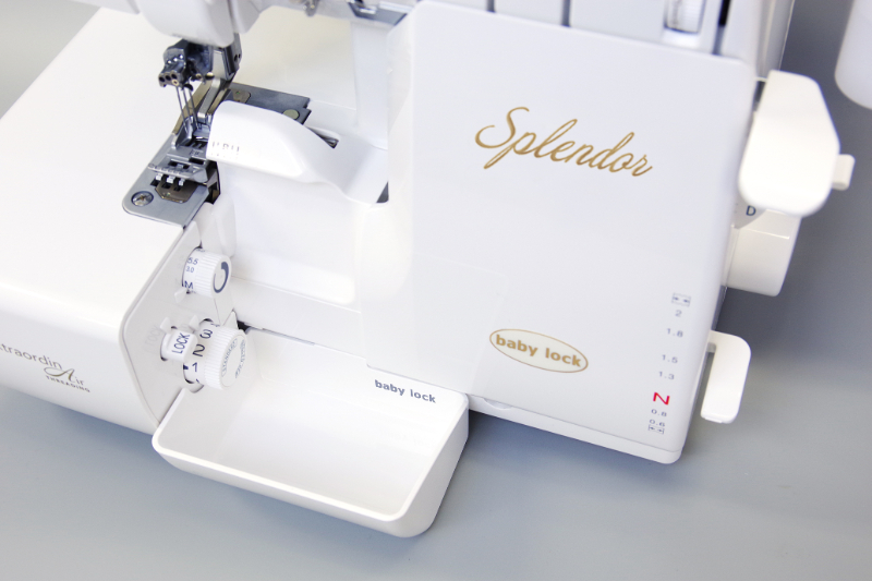 Baby Lock Splendor Trim Bucket with Rethreading Access