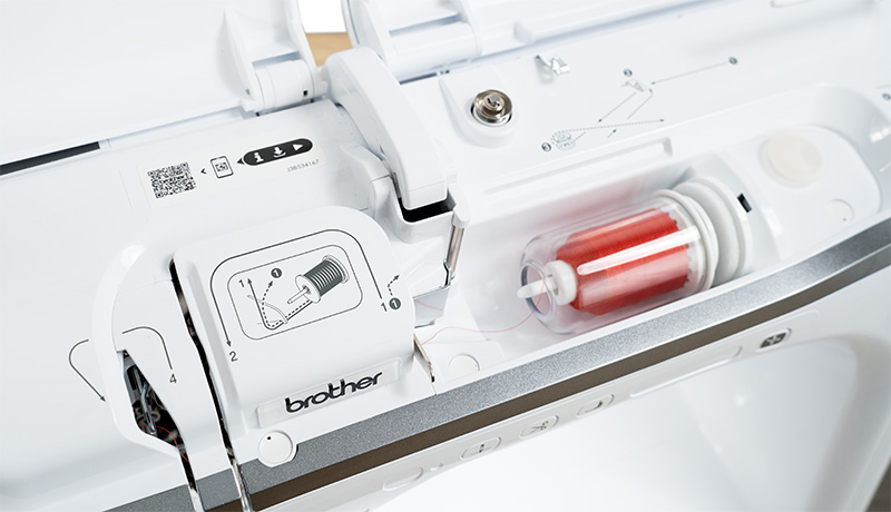 Brother Celeste CX1e Guided Threading Path