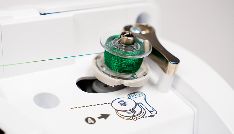 Echidna Sewing Brother F540E Embroidery Machine bobbin winder