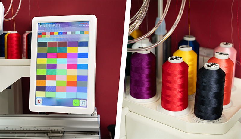 Halo-X Customisable Thread Colour Palette