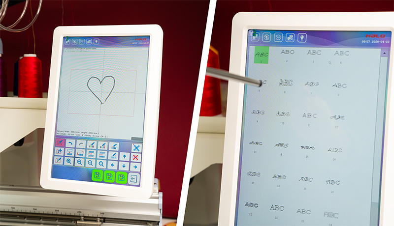 Halo-X Built-in fonts