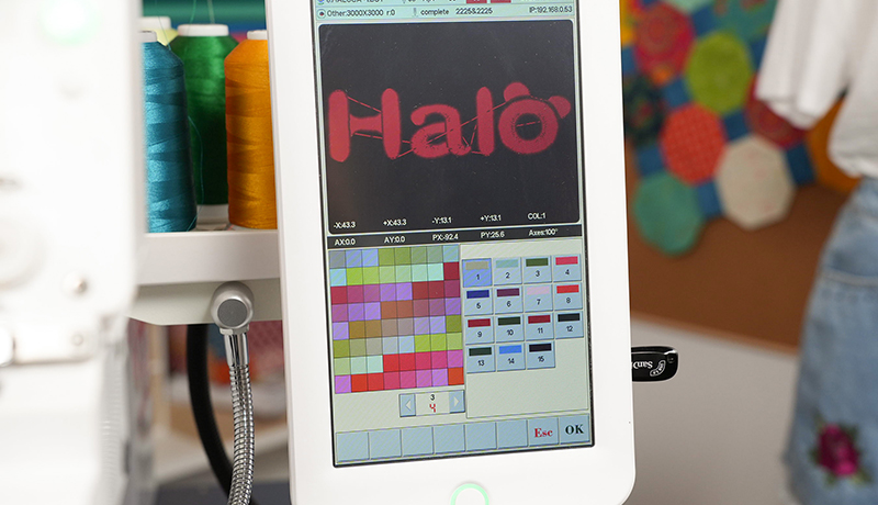 Halo-1501 Customisable Thread Colour Palette