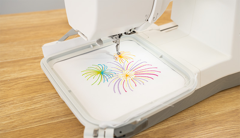 Embroidery field