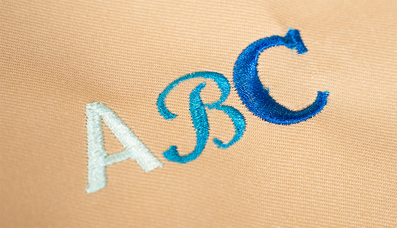 Janome MC400E embroidery font styles