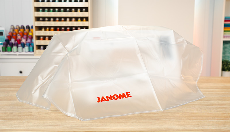 Janome MC400E Dust cover included