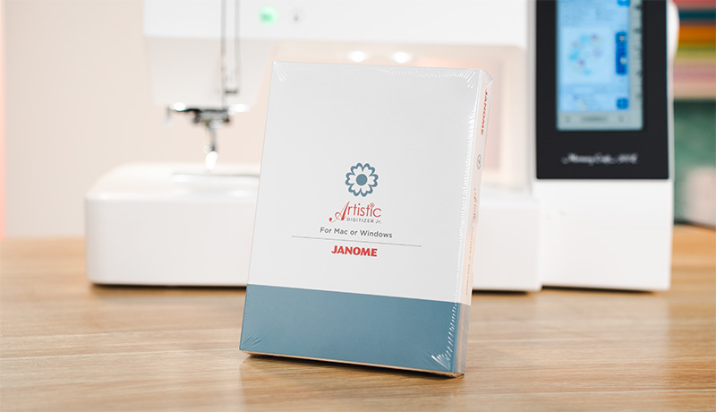 Janome 500E Artistic Digitizer Jr software included