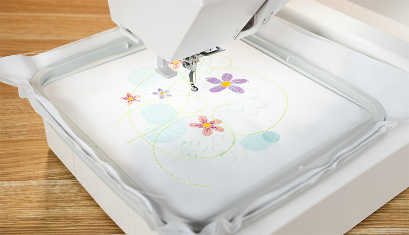 Janome 500E Built-in designs