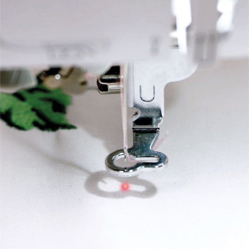 Brother NV880E Embroidery Machine Droplight Positioning Marker
