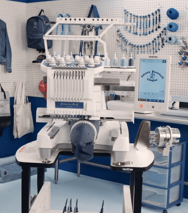 Brother PR1055x Multi Needle Embroidery Machine –