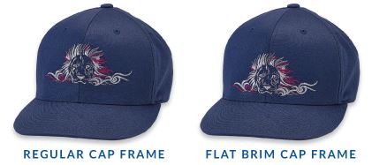 Flat Brim Cap Frame for PR Series