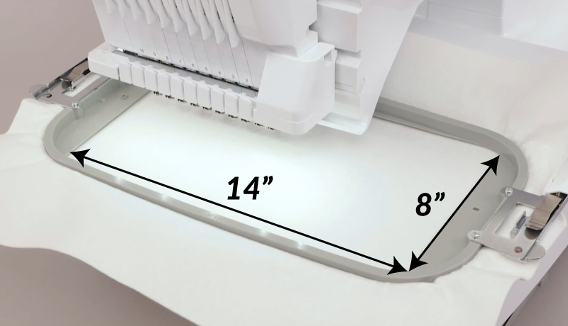Brother PR1060W Large Embroidery Area
