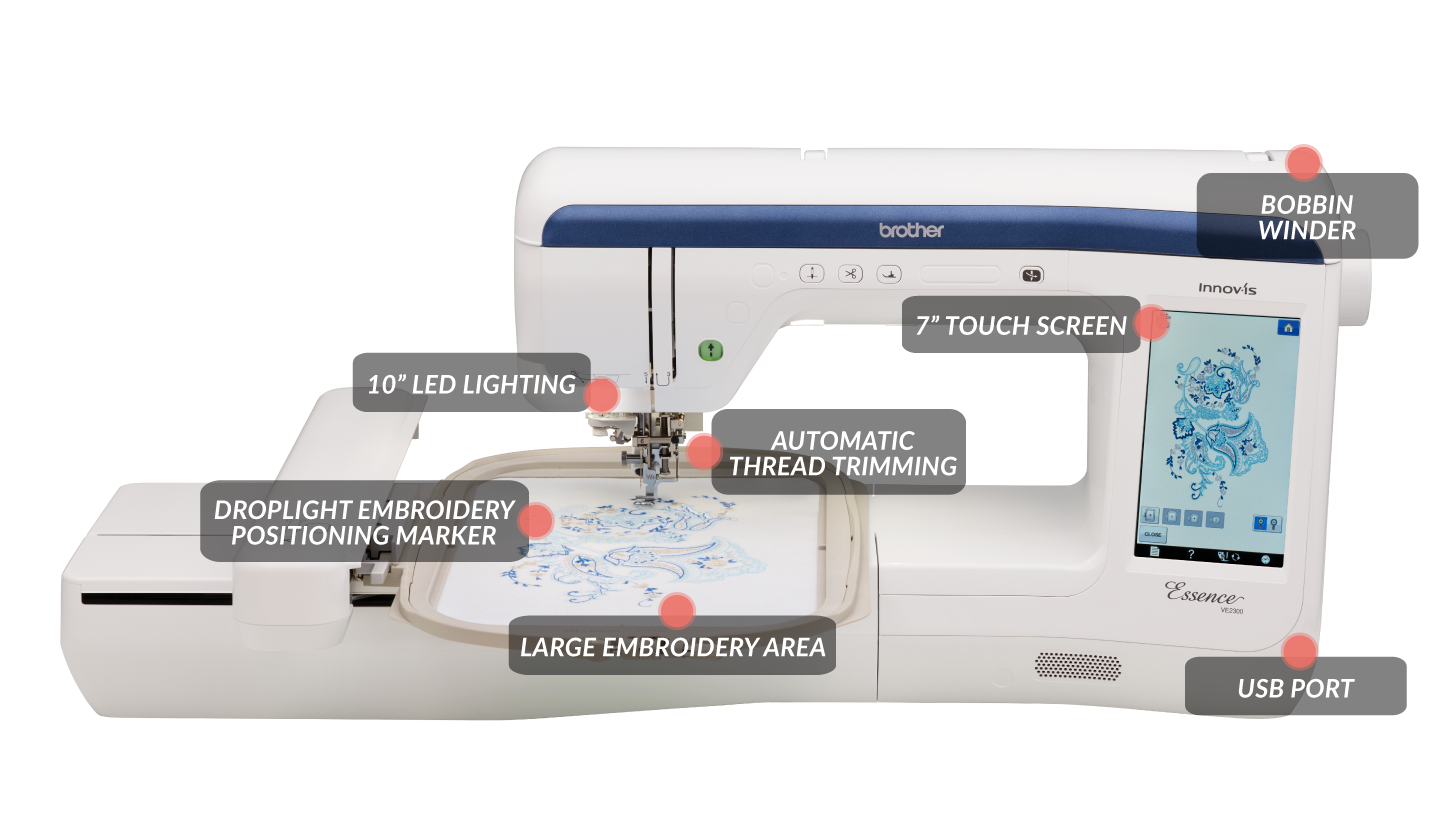 Brother VE2300 Embroidery Machine
