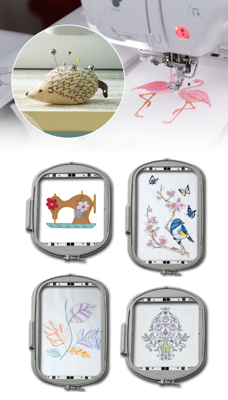 Stellaire XE2 Built-in embroidery patterns