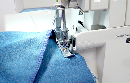 Juki MO-104DN Auto rolled hemming