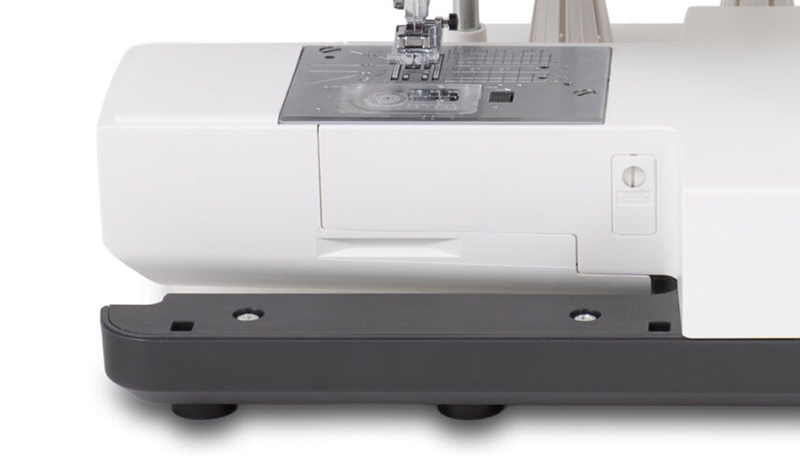 Janome SewSwitch 30 free-arm sewing area