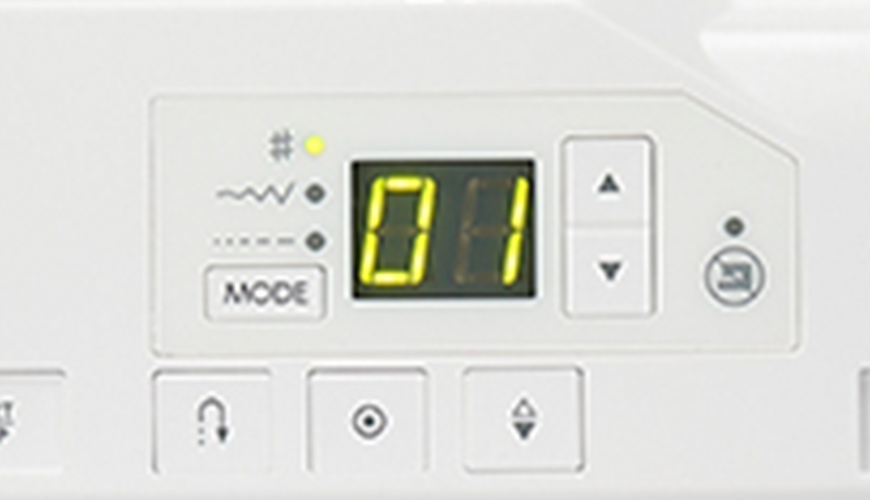 Janome SewSwitch 30 2-digit LED screen