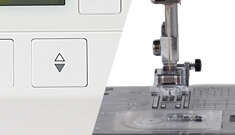 Janome SewSwitch 30 memorised needle up and down function
