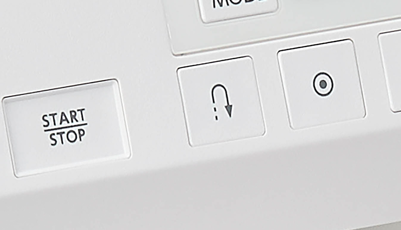 Janome SewSwitch 30 easy reverse button