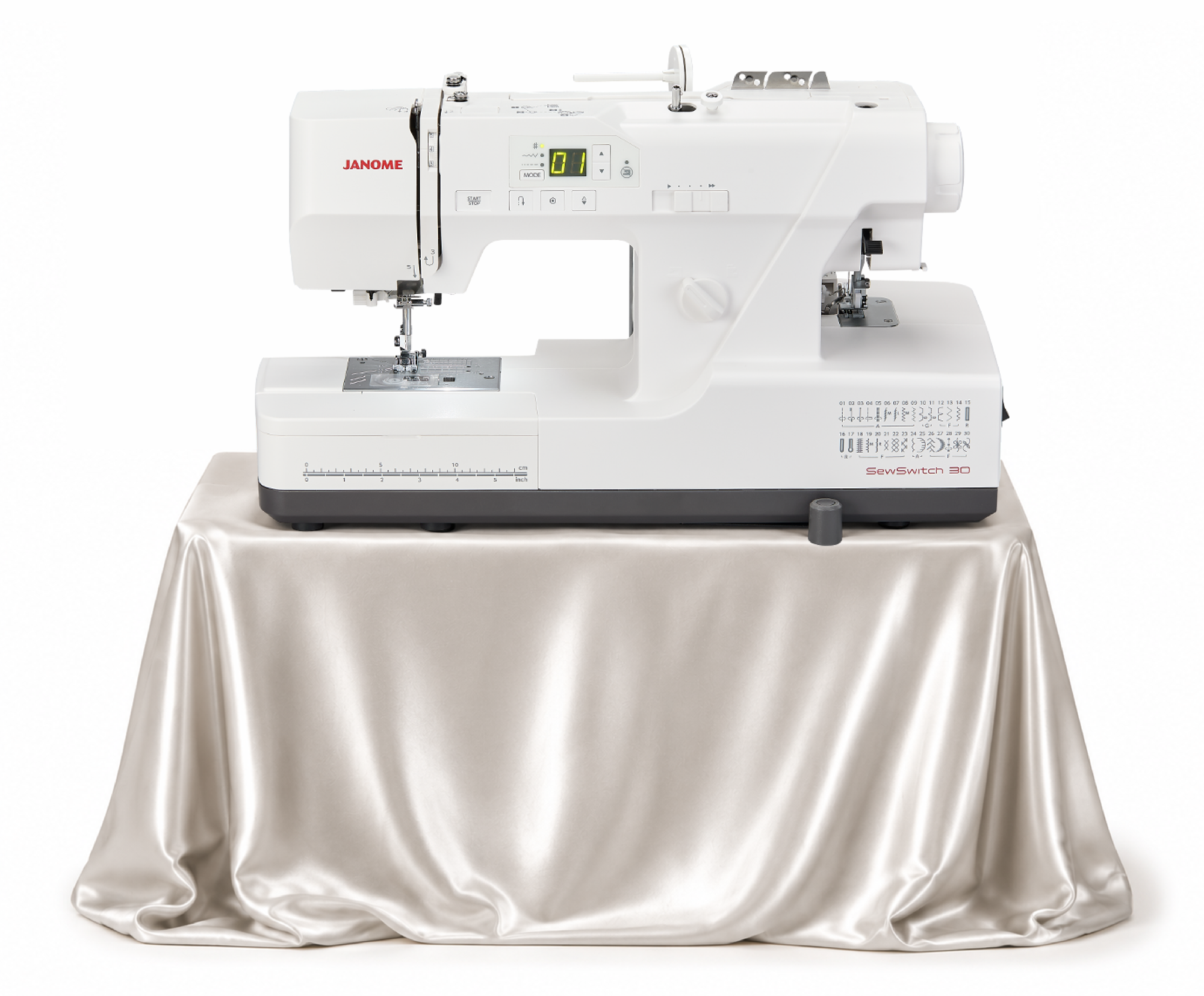 Janome SewSwitch 30 compact Sewing and Overlocker Combo Machine