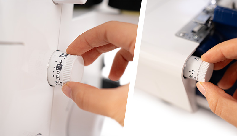 Echidna Sewing Brother 4234D Overlocker Adjustable Stitch Length and Width