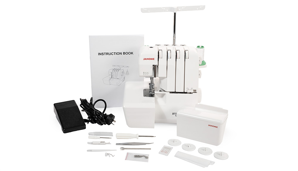 Janome ML554D What's in the box