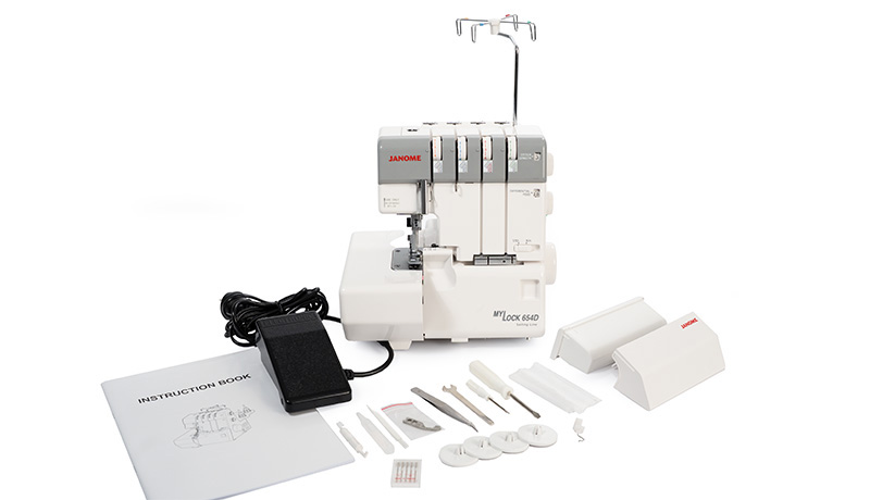 Janome ML654D What's in the box
