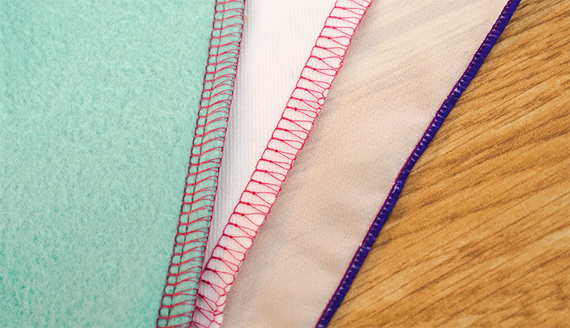 Different fabric types suitable for Merrylock MK480 overlocker