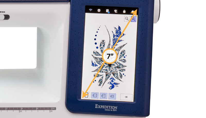 Brother BX1 Expedition 7 Inch LCD Touchscreen Display