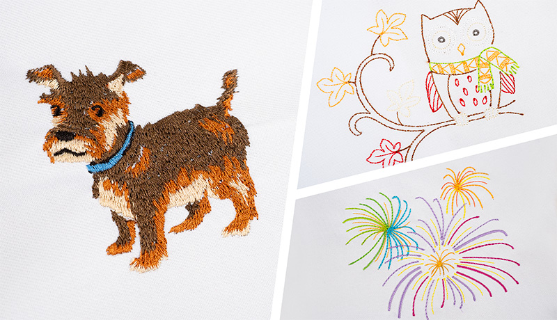 Built-in Embroidery Designs