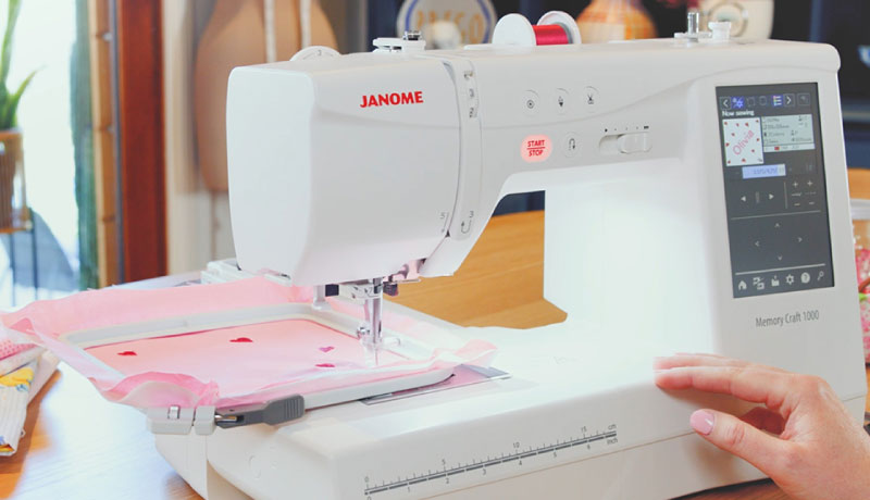 On-board Embroidery Editing