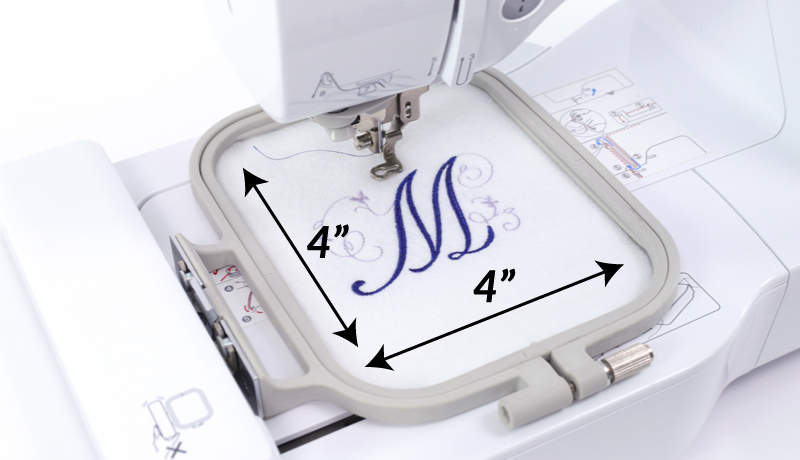 Echidna Sewing Brother M370 Sewing & Embroidery Embroidery Machine Area