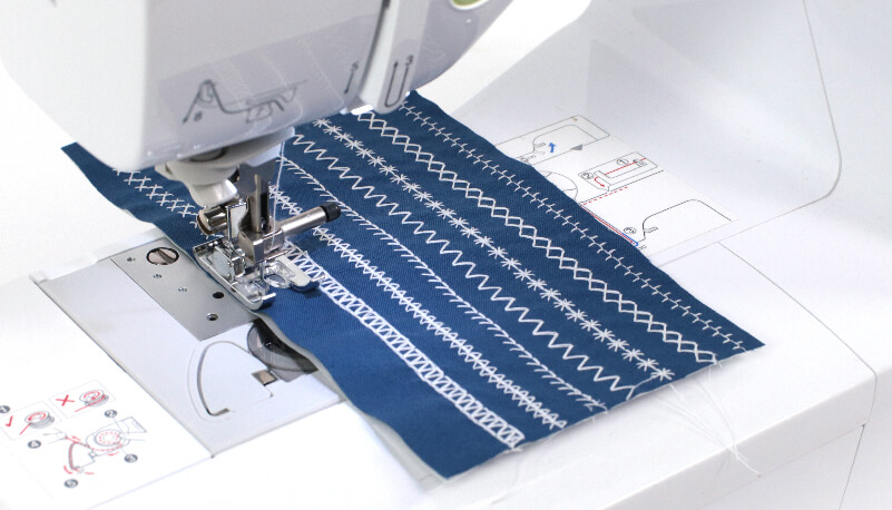 Brother NV180D Built-in Sewing Stitches
