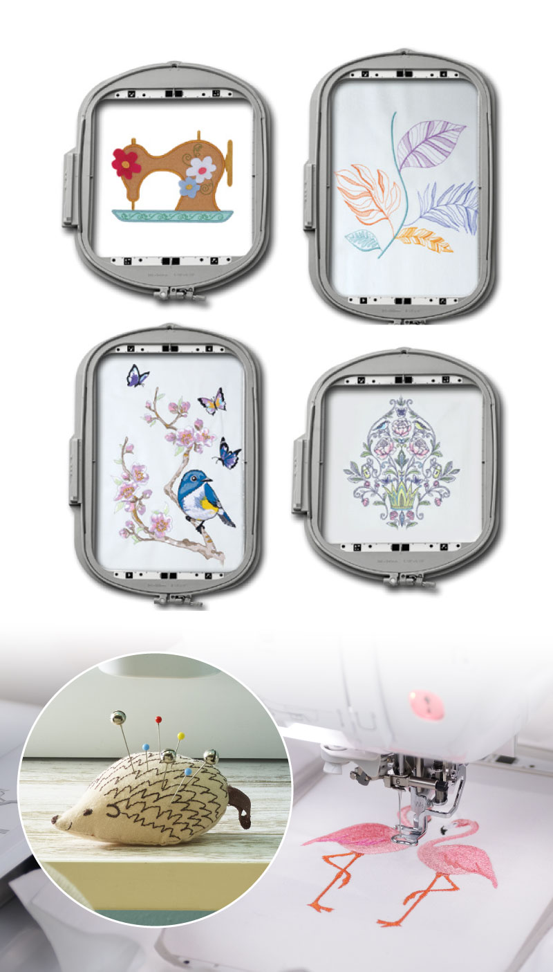 Stellaire XJ2 Built-in embroidery patterns
