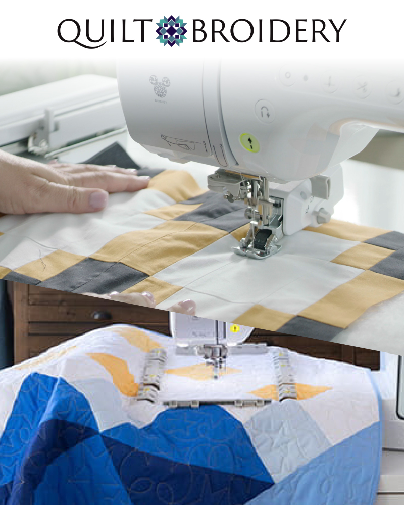 Echidna Sewing Brother Luminaire XP3 Quiltbroidery
